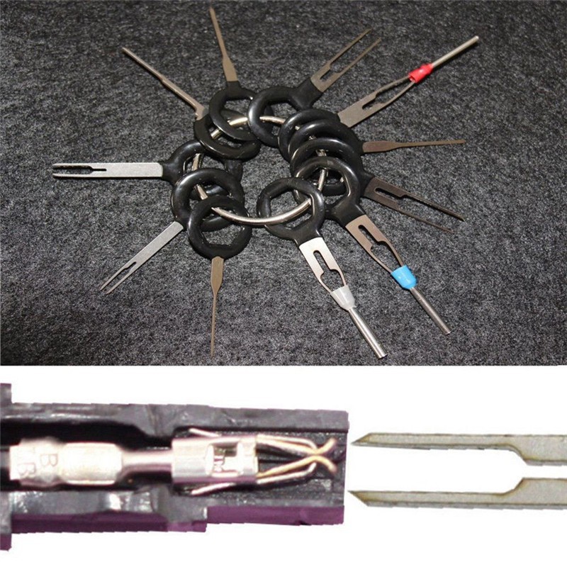 Set 11 dụng cụ tháo thiết bị đầu cuối dây cáp cho xe hơi