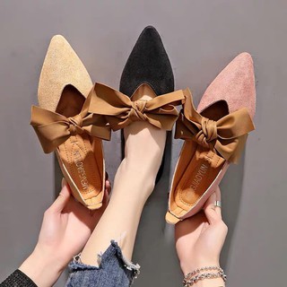 giày búp bê nữ mũi nhọn