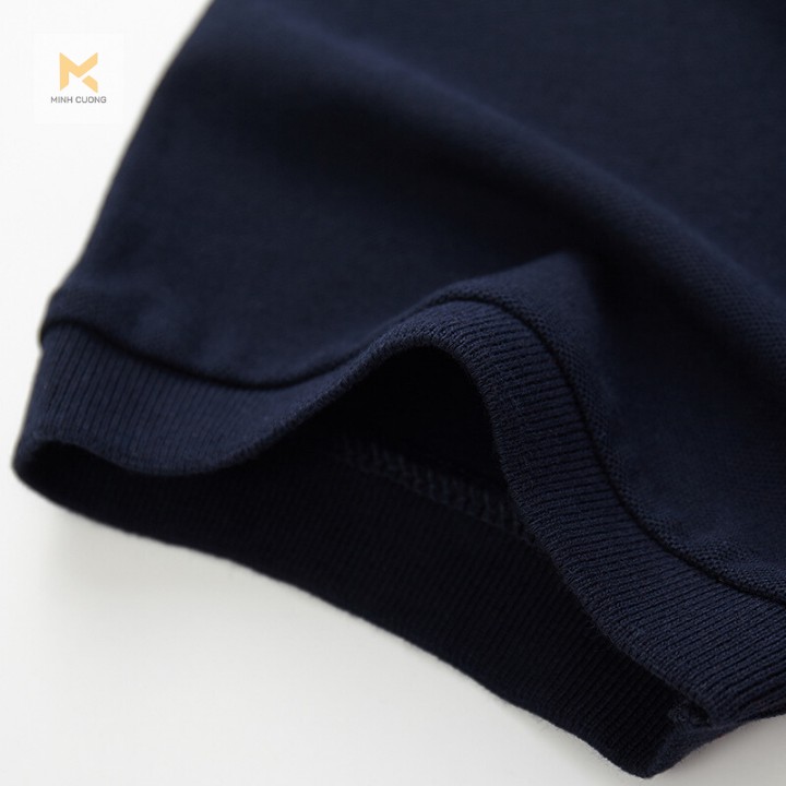 Áo Thun Nam màu trơn Cổ Bẻ Ngắn Tay chất Cotton dáng ôm body cao cấp ACB | BigBuy360 - bigbuy360.vn