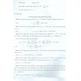 Bài Tập Thủy Lực - Tập 1