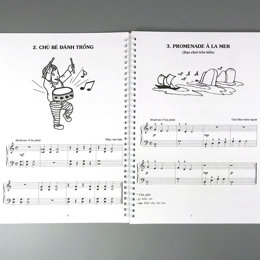 Sách - Piano cho thiếu nhi - tuyển tập 220 tiểu phẩm nổi tiếng Phần 1