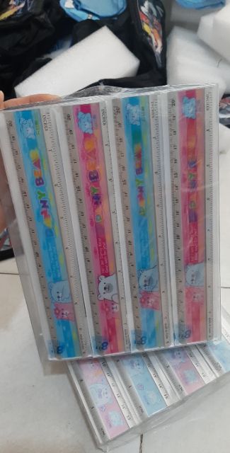 Thước nhôm 20 cm.