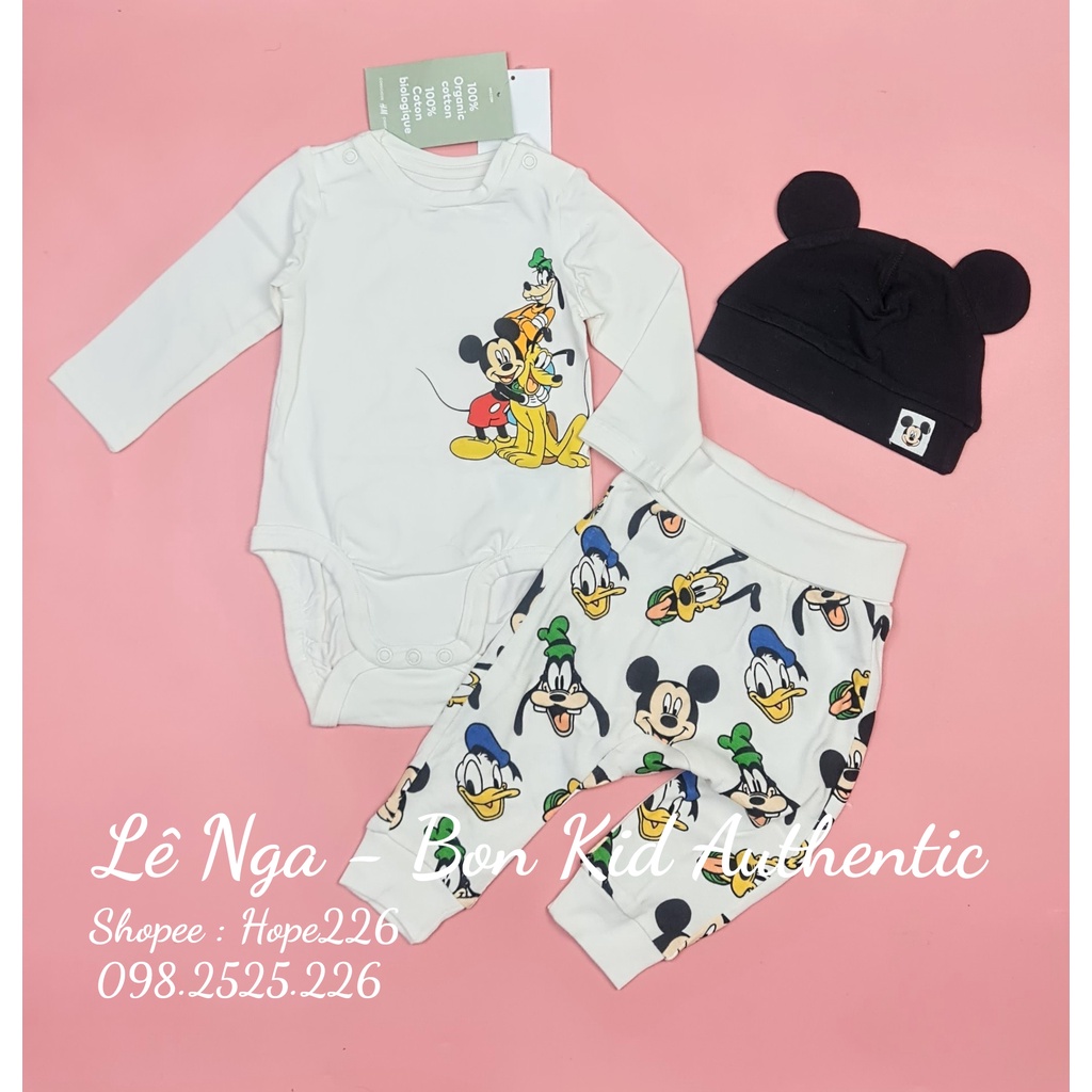 Set sơ sinh săn sale HM UK/JAPAN/US chính hãng sz 1-2m, 2-4m, 4-6m, 6-9m (HÀNG VỀ LIÊN TỤC)