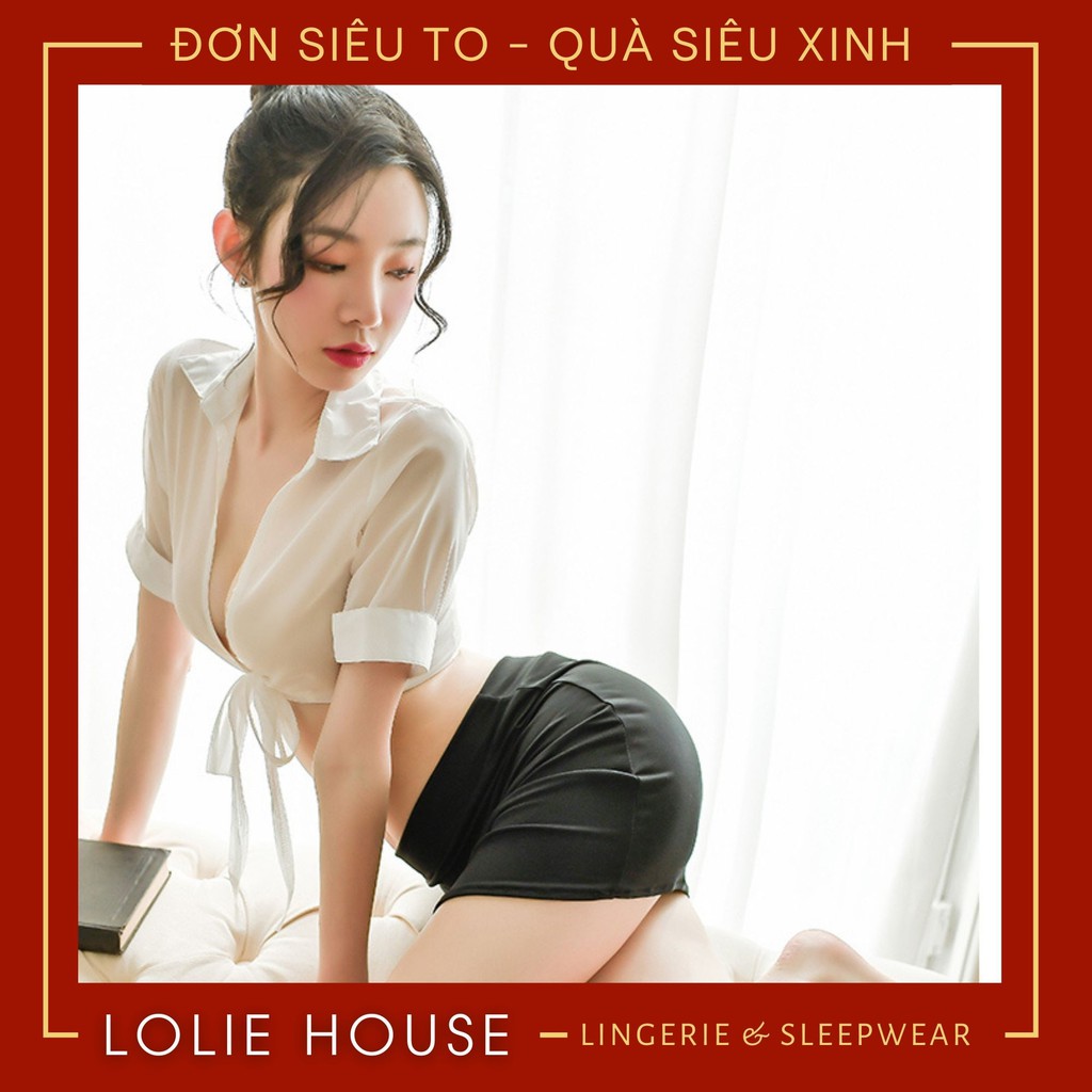 Cosplay thư ký cô giáo sexy - Đồ ngủ cosplay sexy gợi cảm LOLIE HOUSE - CP21 | BigBuy360 - bigbuy360.vn