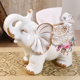 Hộp đựng khăn giấy hình con voi - DH99HG