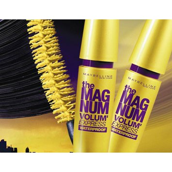 Mascara Làm Dày Mi - The Magnum Volum' Express Waterproof Mascara