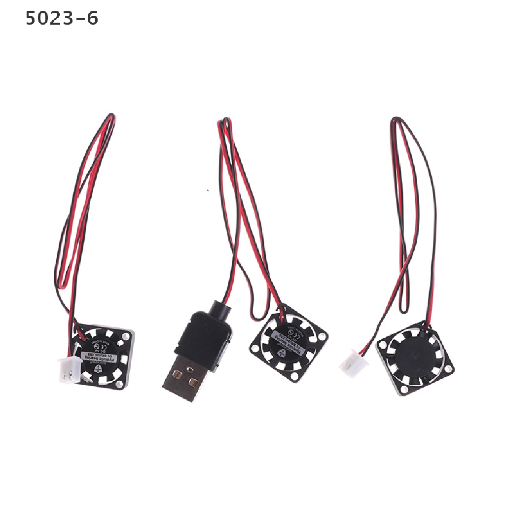 Quạt Tản Nhiệt 2 Dây 5023-6 2006 5v12v 2CM 20MM Cho laptop
