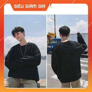 Áo Sweater trơn unisex (Ảnh thật)