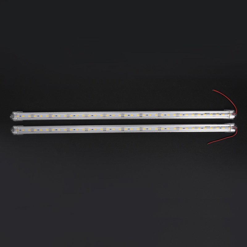Bộ 2 Thanh Đèn LED Bằng Hợp Kim Nhôm Chống Thấm Nước 12V 50CM