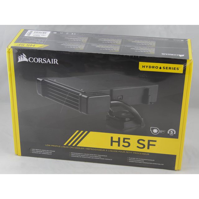 Tản nhiệt CPU tản nhiệt nước AIO Corsair H5 SF siêu gọn, hiệu năng cao