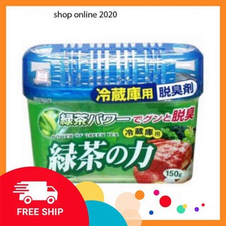 Hộp khử mùi tủ lạnh hương trà xanh nội địa nhật bản
