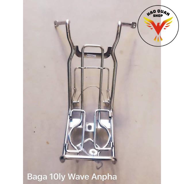 Baga 10ly inox 304 cho Dream Wave Sirius siêu bền