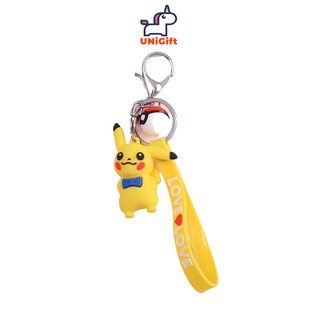 Móc khóa Pikachu Khủng Long Chim Cánh Cụt siêu dễ thương