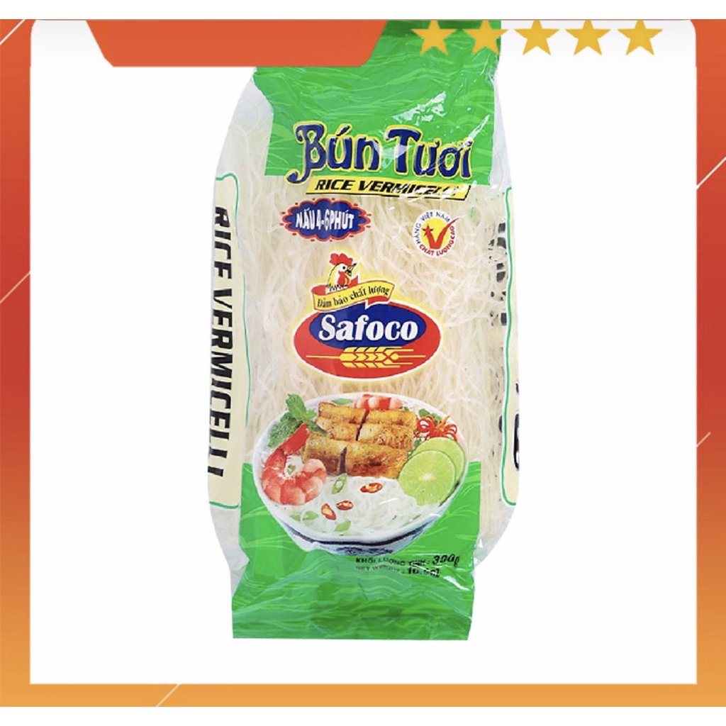 Bún tươi safoco 300g [DATE MỚI]