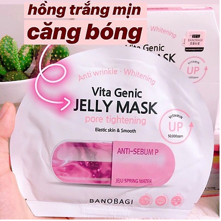 [ Mới 100% ] Mặt nạ Vita Genic BANOBAGI Hàn Quốc (30ml) Cao Cấp