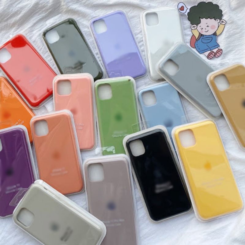 [HOT] Ốp Lưng iPhone - Ốp Lưng Chống Bẩn Logo Táo Lót Nhung Chống Trầy ❤FREESHIP❤ Dành Cho iPhone 6/7/8/6+/6S+/7+/8+/Xr