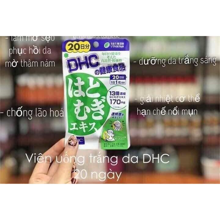 VIÊN UỐNG TRẮNG DA DHC NHẬT BẢN