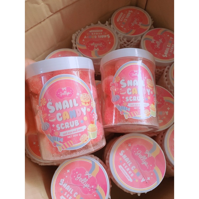 VIÊN TẮM TẨY TẾ BÀO CHẾT SNAIL CANDY SCRUB THÁI LAN
