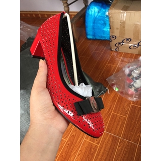 [RẺ VÔ ĐỊCH] Giày cao gót nữ 5p đế vuông công sở