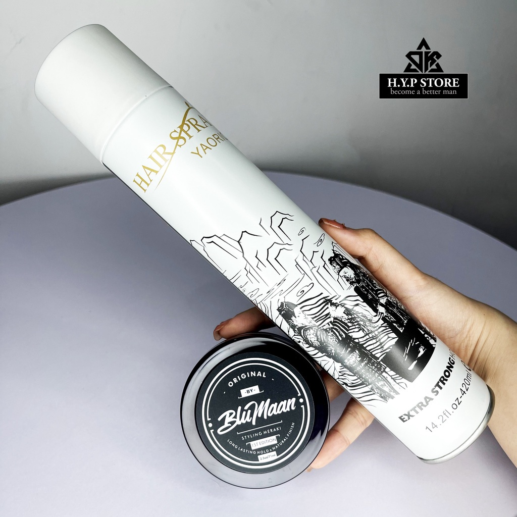 Gôm Xịt Tóc Extra White Giữ Nếp Hương Nước Hoa Nam, Keo Xịt Tóc Dung Tích 420ml MN28