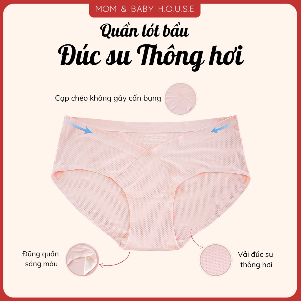 Quần lót bầu đúc su thông hơi không đường may