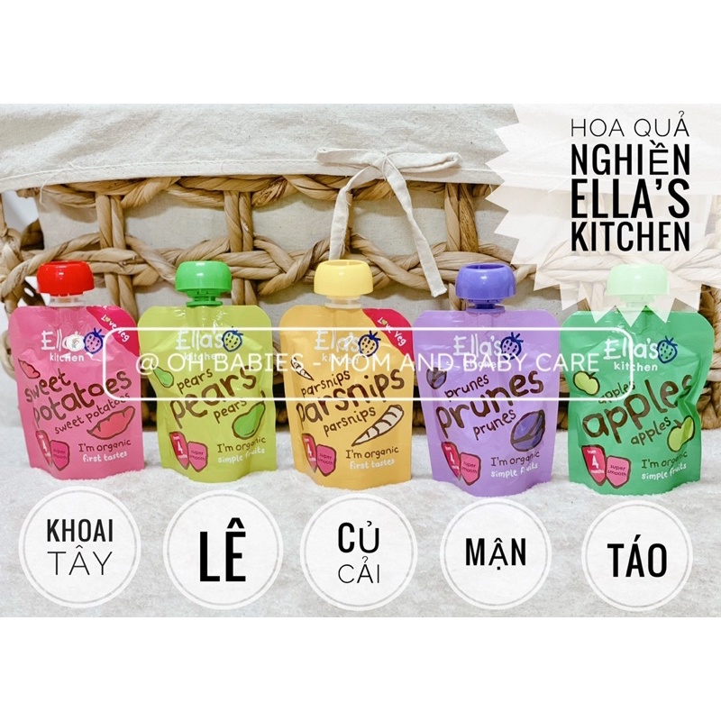 Hoa quả nghiền Ella’s Kitchen [OH BABIES]