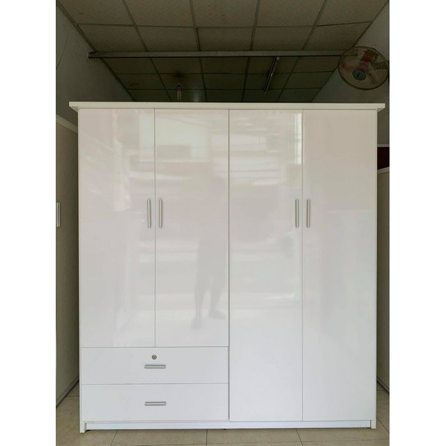 Tủ nhựa đai loan 4 cánh cao cấp [ FREE SHIP ] Tủ quần áo chịu lực tốt nhất. | BigBuy360 - bigbuy360.vn