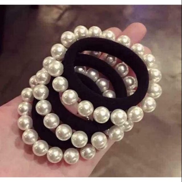 BUỘC TÓC ĐÍNH ĐÁ VÒNG TRÒN HÀN QUỐC CUTE-PK77
