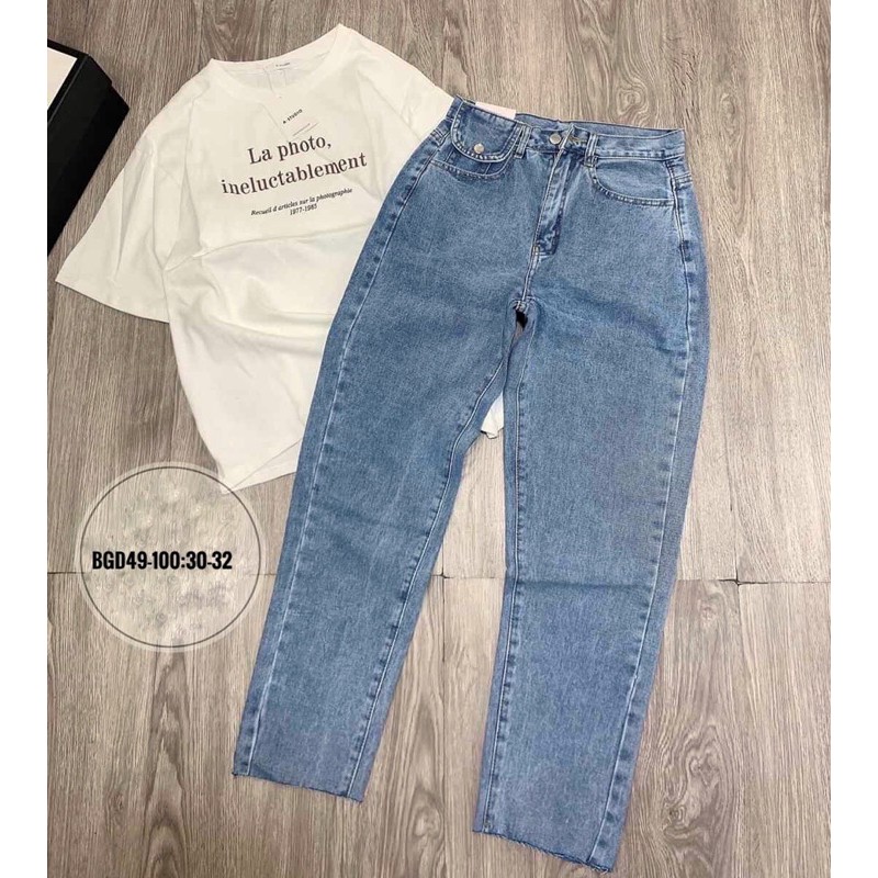 Bigsize Quần jean BGD49-100 túi nắp