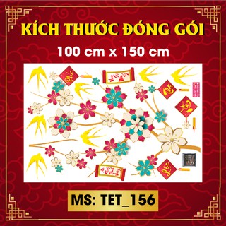 DECAL TRANG TRÍ TẾT 2021  SỐ 156