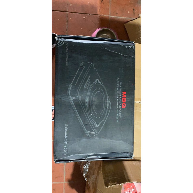 Loa sub gầm ghế ô tô bas 8RL MBQ