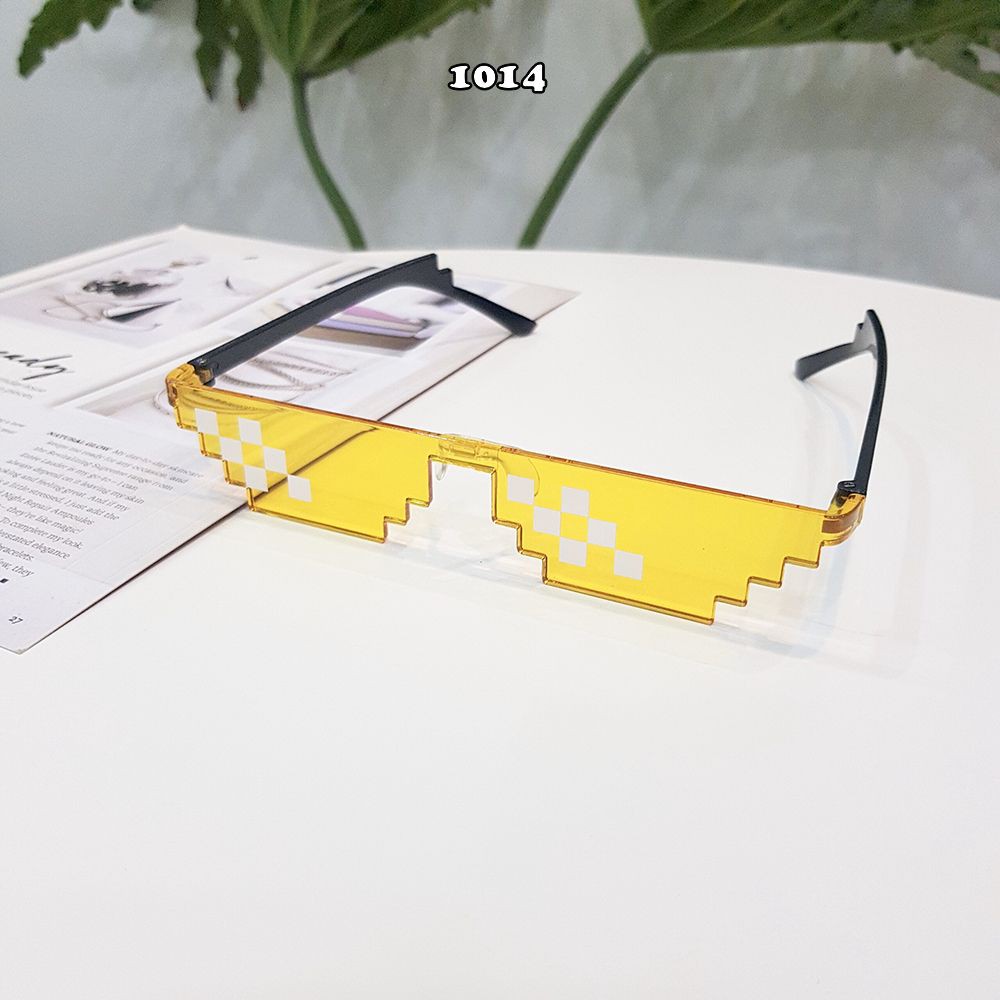 [Mã FAGOGO giảm 12% đơn 99K] Mắt kính Thug Life hot trend❤️FREESHIP❤️kính mát nam nữ nhựa dẻo thời trang Ah1014 | BigBuy360 - bigbuy360.vn