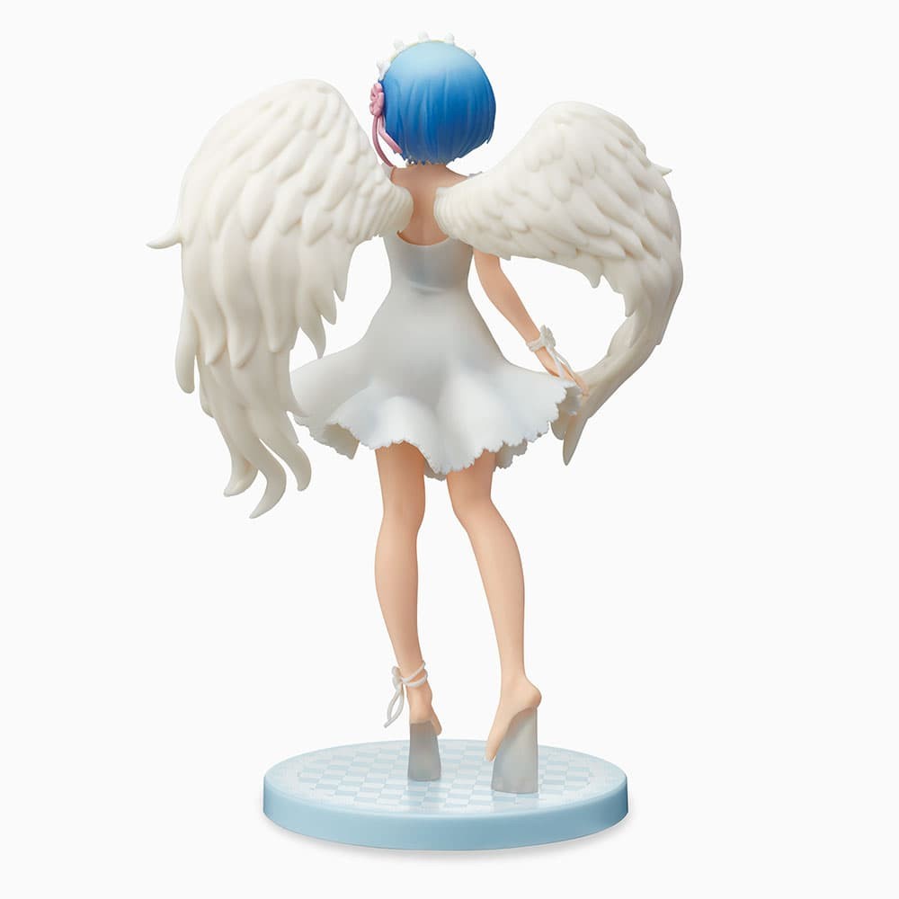 Mô Hình Rem, Re:Zero, Oni Tenshi Ver. LPM Figure, SEGA, Figure Chính Hãng Nhật Bản