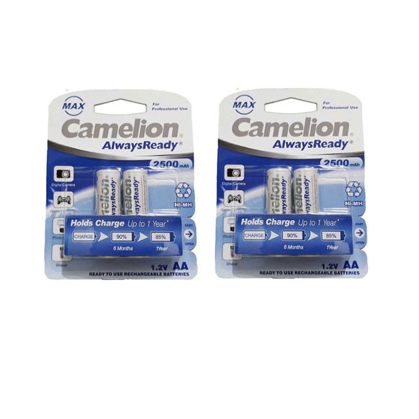 Pin Sạc Camelion AA 2500mAh