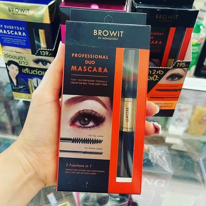 Mascara Dài và Dày Mi Browit By Nongchat My Everyday Cho Làn Mi cong Vút Cho Các Nàng Phong Cách Sexy Với Đôi Mắt