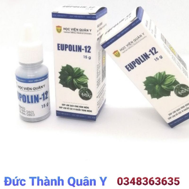 Eupolin 12 - Học viện Quân Y - Hỗ Trợ Chăm Sóc Răng Miệng