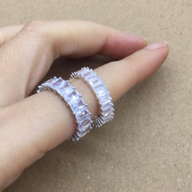 Nhẫn bạc nmj mẫu thanh lý