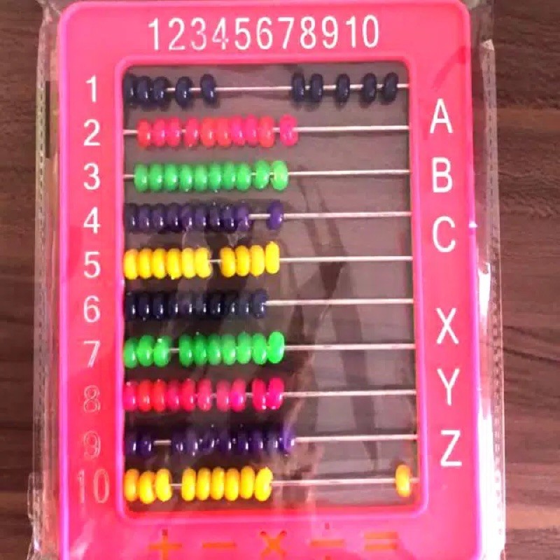 Bàn Tính Đồ Chơi Nhiều Màu Sắc 8025 / Abacus / Abacus / Abacus Cho Bé