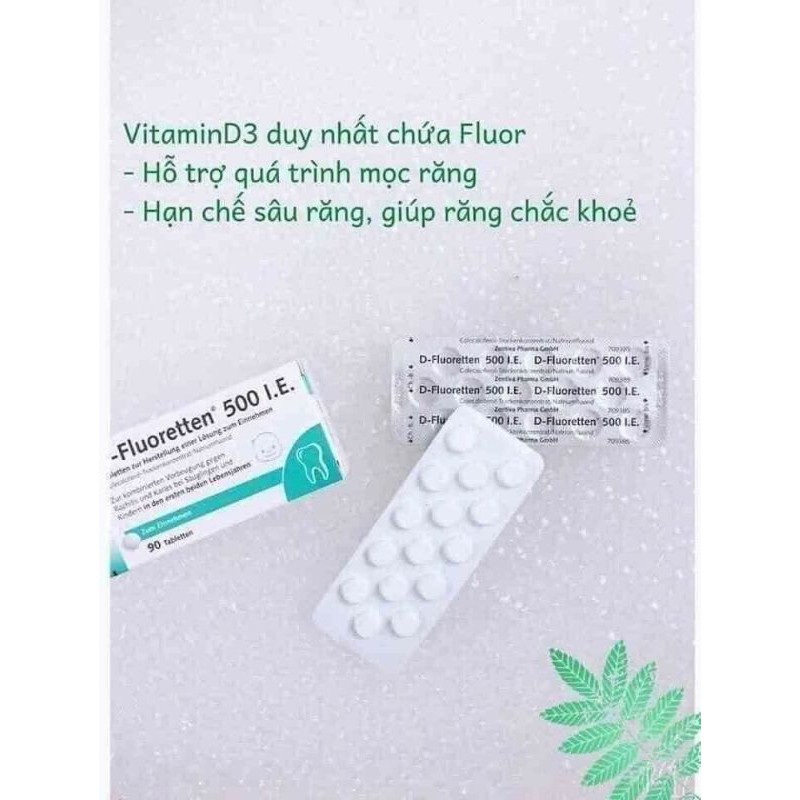 Vitamin D3 của Đức hộp 90 date 2022