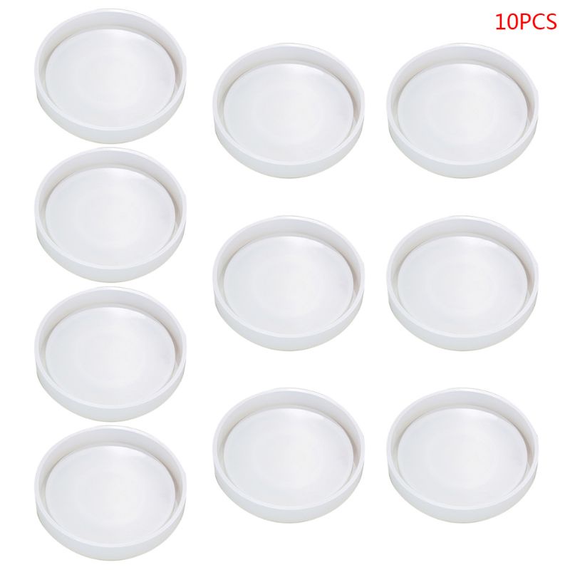 Set 10 Khuôn Silicon Làm Đế Lót Tách Trà DIY
