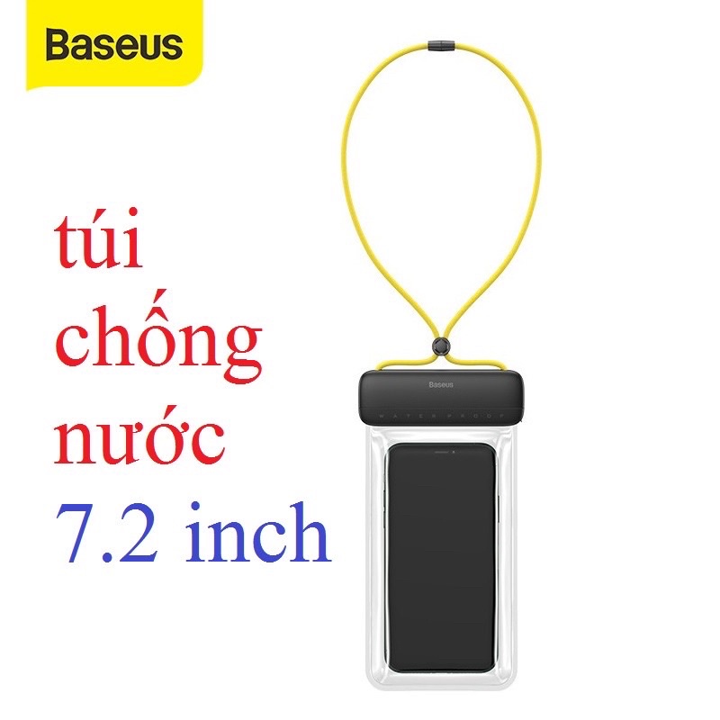 Túi Baseus chống nước đựng điện thoại cho máy 7.2inch trở xuống siêu chắc chắn an toàn cảm ưng mượt