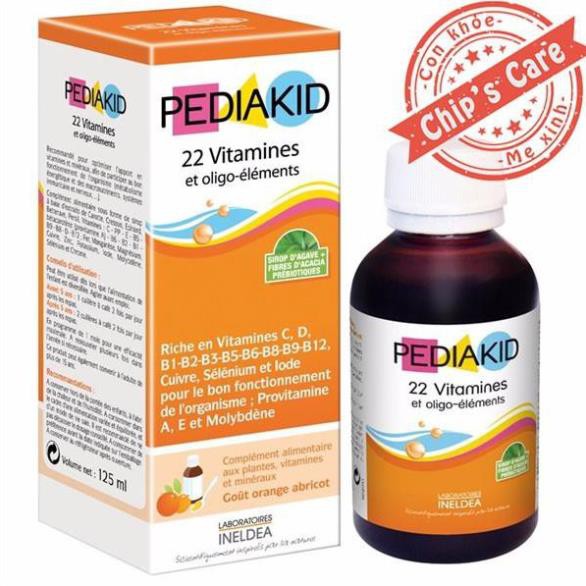 SALE Pediakid 22 Vitamin bổ sung đầy đủ Vitamin cho bé