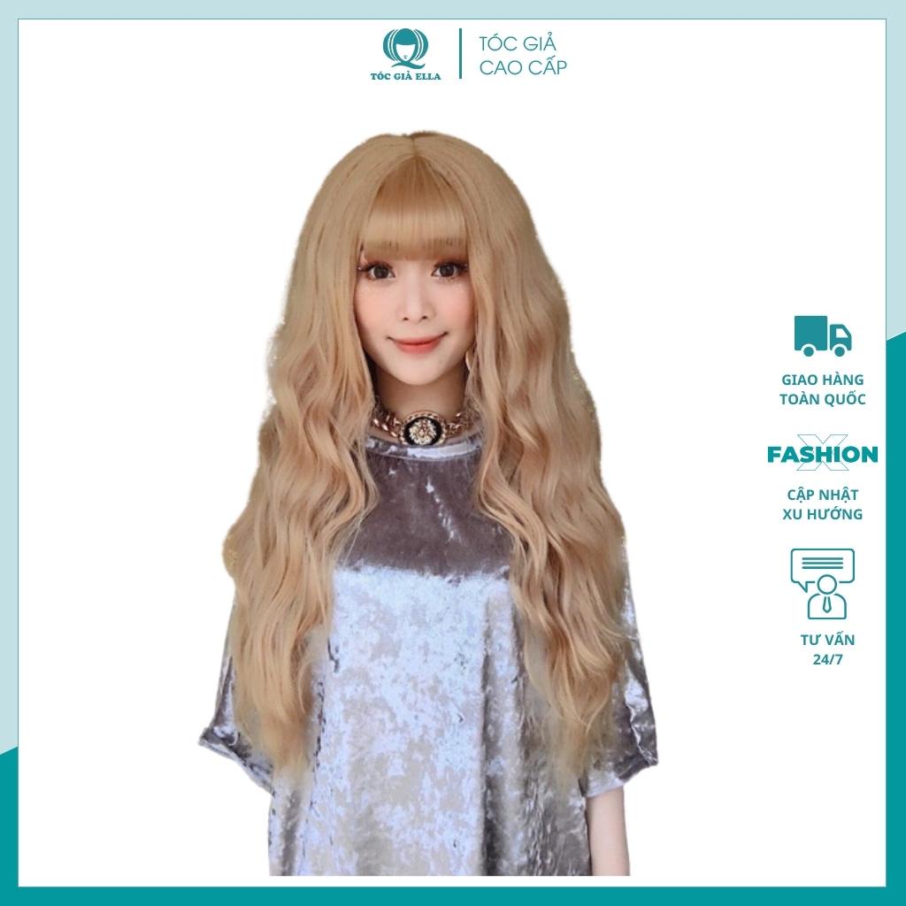 Tóc giả cả đầu ❤️FREESHIP❤️ Tóc giả nguyên đầu xoăn 30 chục