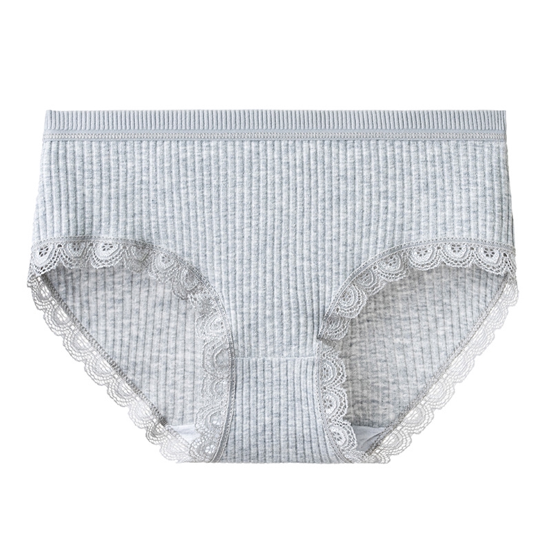 (MỚI) Quần lót Cotton phối ren kháng khuẩn cho nữ | BigBuy360 - bigbuy360.vn