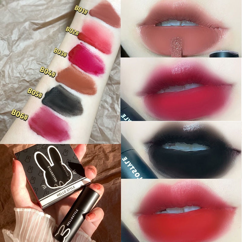 Son Kem Lì Kháng Nước 6 Màu Lựa Chọn Phong Cách Hello Kitty