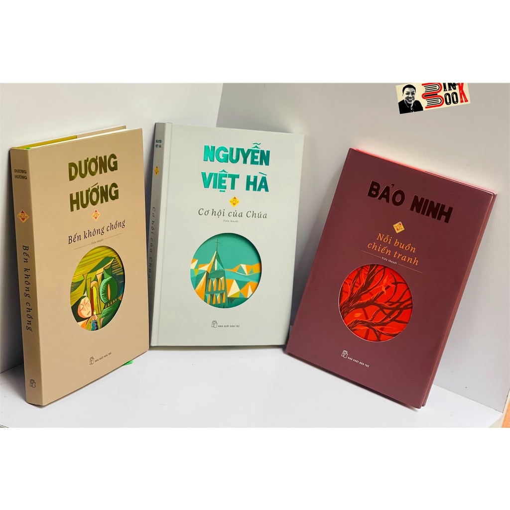 Sách - Combo 3 cuốn - Bến Không Chồng - Dương Hướng; Nỗi Buồn Chiến Tranh – Bảo Ninh; Cơ Hội Của Chúa – Nguyễn Việt Hà