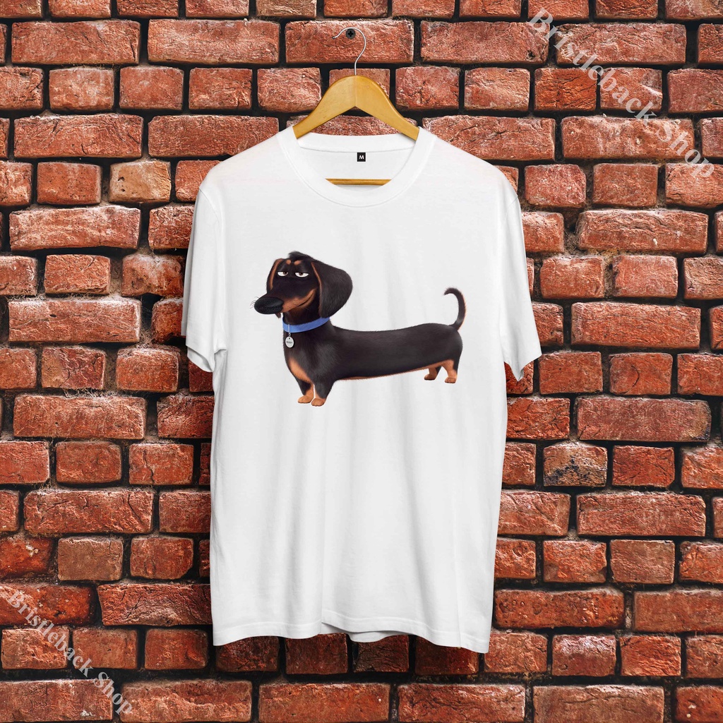 👈Áo Phông hình chú Chó Lạp xưởng dễ thương - Dachshund T-Shirt siêu rẻ - J8DSD-009