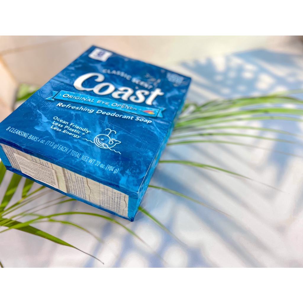 Nguyên lốc COAST 8 cục, xà phòng Coast 113g Hàng Mỹ
