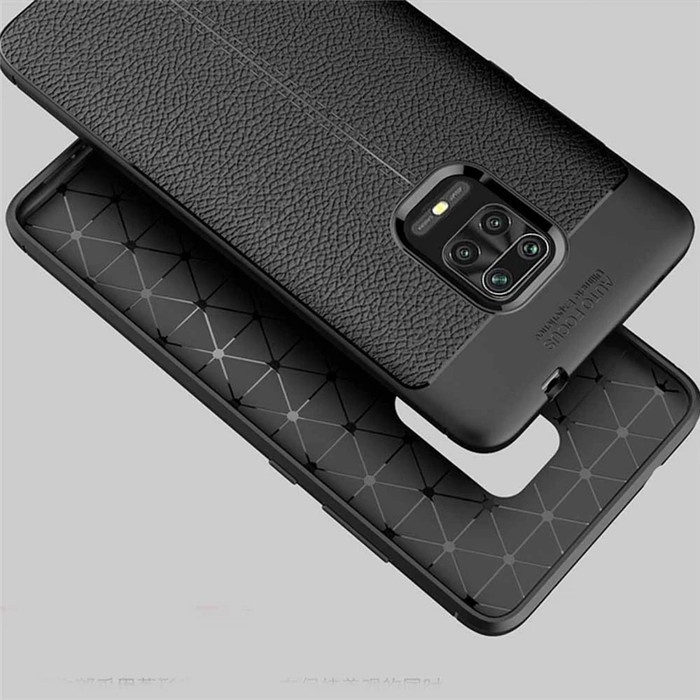 Ốp lưng xiaomi redmi note 9 pro da nhám hạn chế vân tay , chính hãng Auto