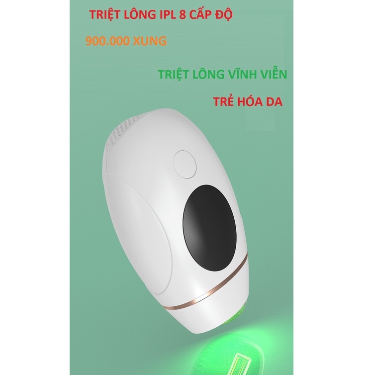 Máy triệt lông vĩnh viễn IPL 8 cấp độ 900.000 xung
